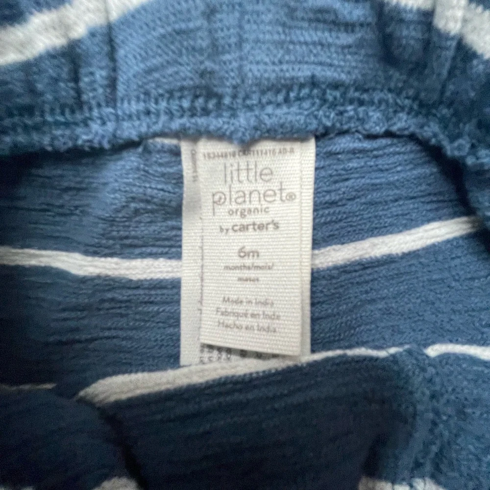 Baby 2-Piece Terry Top & Short Set Made with Organic Cotton in Stripes